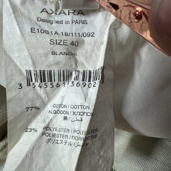 Axara Paris Denim Studded Mini Skirt size 40 (US 8) read notes - Picture 11 of 14